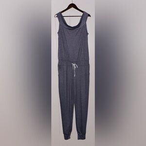 Venus On-Off The Shoulder Straight Leg Jumpsuit‎ Women XL Stretch Simple Casual